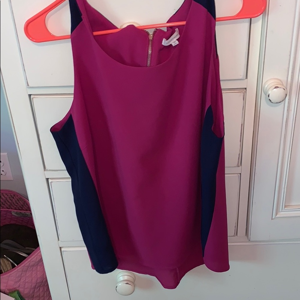 41 Hawthorn color block tank
